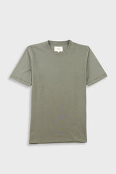 Contrast Sleeve T-Shirt - Olive