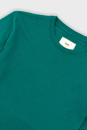 Contrast Sleeve T Shirt Phthalo Green