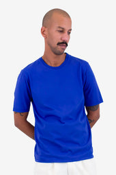 Contrast Sleeve T Shirt Ultraviolet