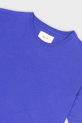 Contrast Sleeve T Shirt Ultraviolet