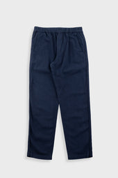 Cotton Linen Trouser - Dark Navy
