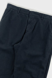 Fixed Waistband Cotton Linen Trouser Soft