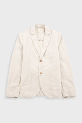 Cotton Linen Blazer Natural Linen Canvas