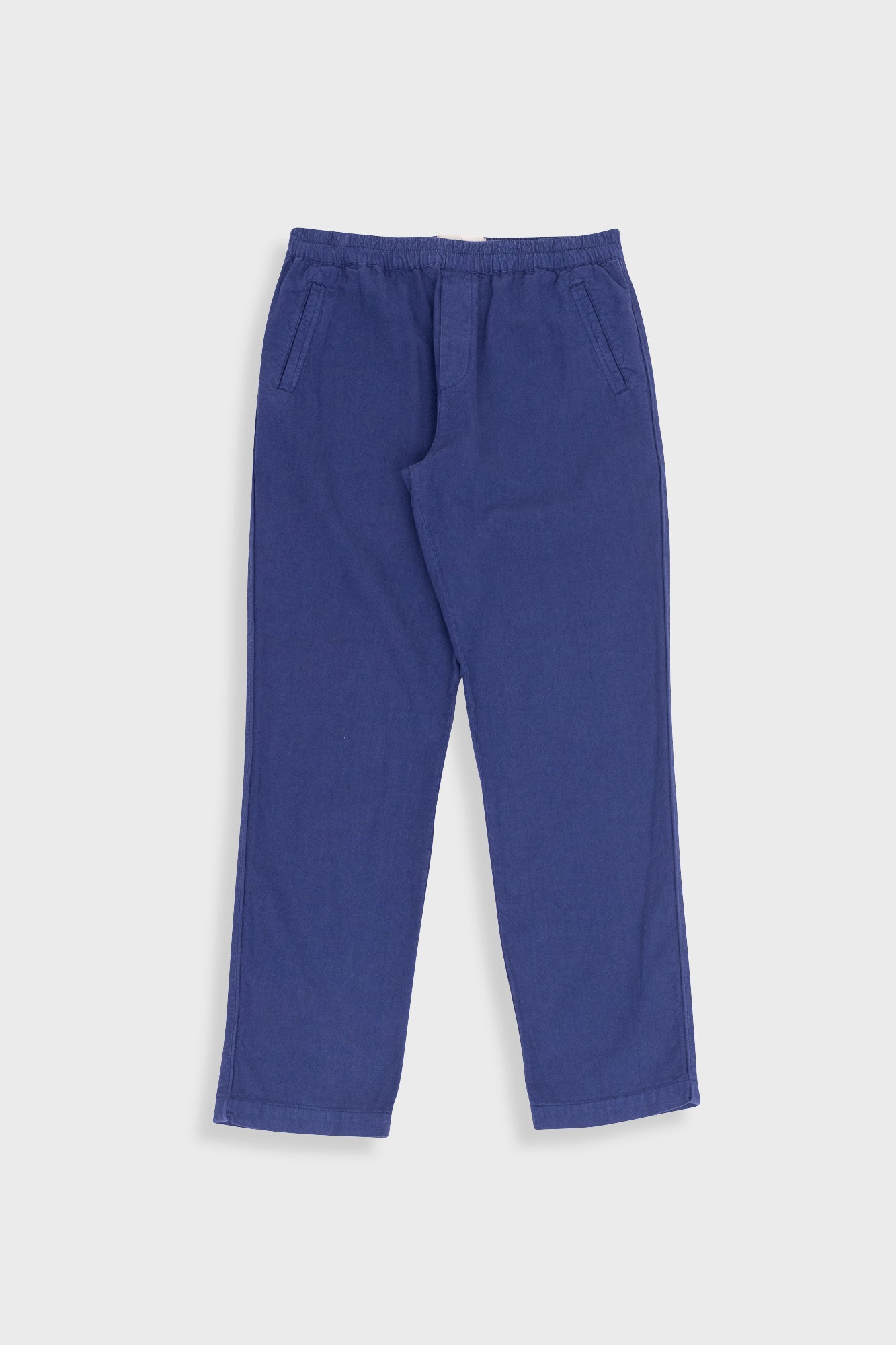 Cotton Linen Trouser Deep Blue