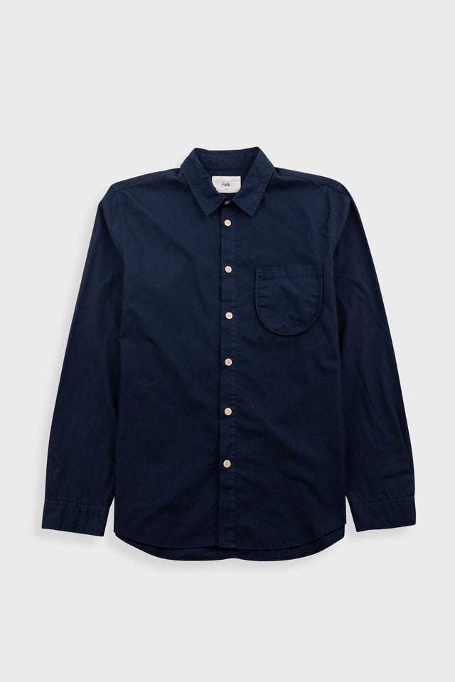 Curve Shirt - Deep Navy