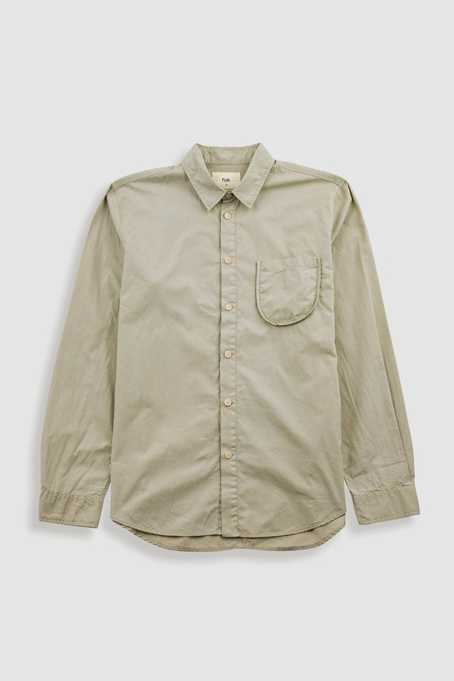 Curve Shirt - Silver Sage