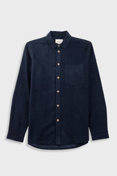 Direction Babycord Shirt - Dark Navy