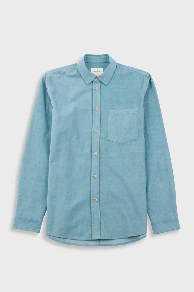 Direction Babycord Shirt - Dusty Green