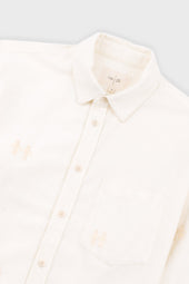 Direction Babycord Shirt Embroidery