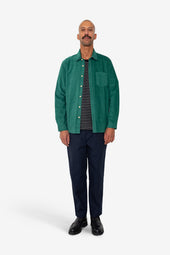 Direction Babycord Shirt Phthalo Green