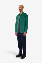 Direction Babycord Shirt Phthalo Green