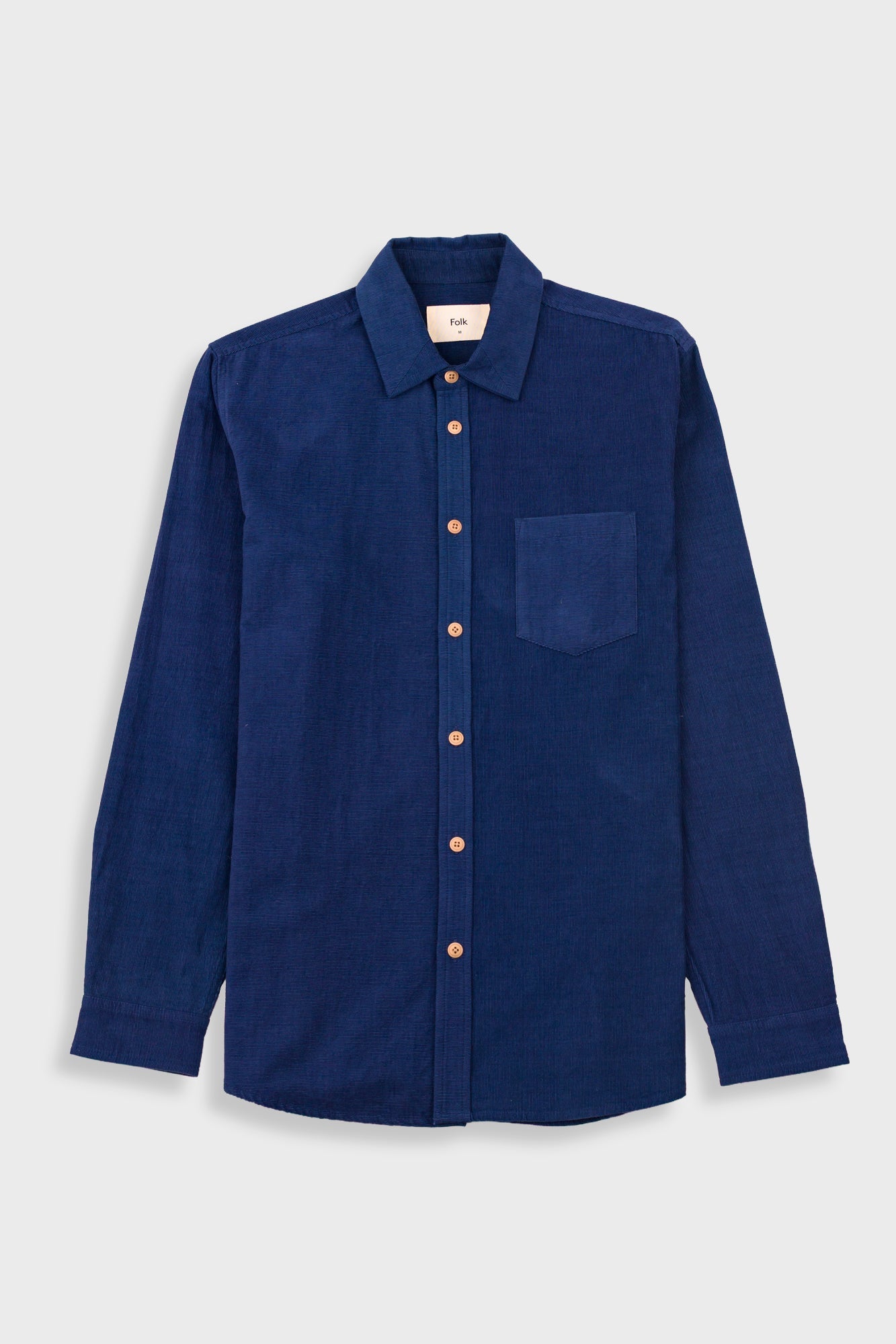 Direction Babycord Shirt Washed Ink