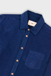 Direction Babycord Shirt Washed Ink