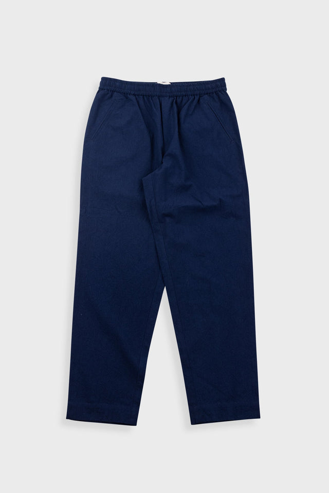 Drawcord Assembly Pant - Dark Navy Crinkle