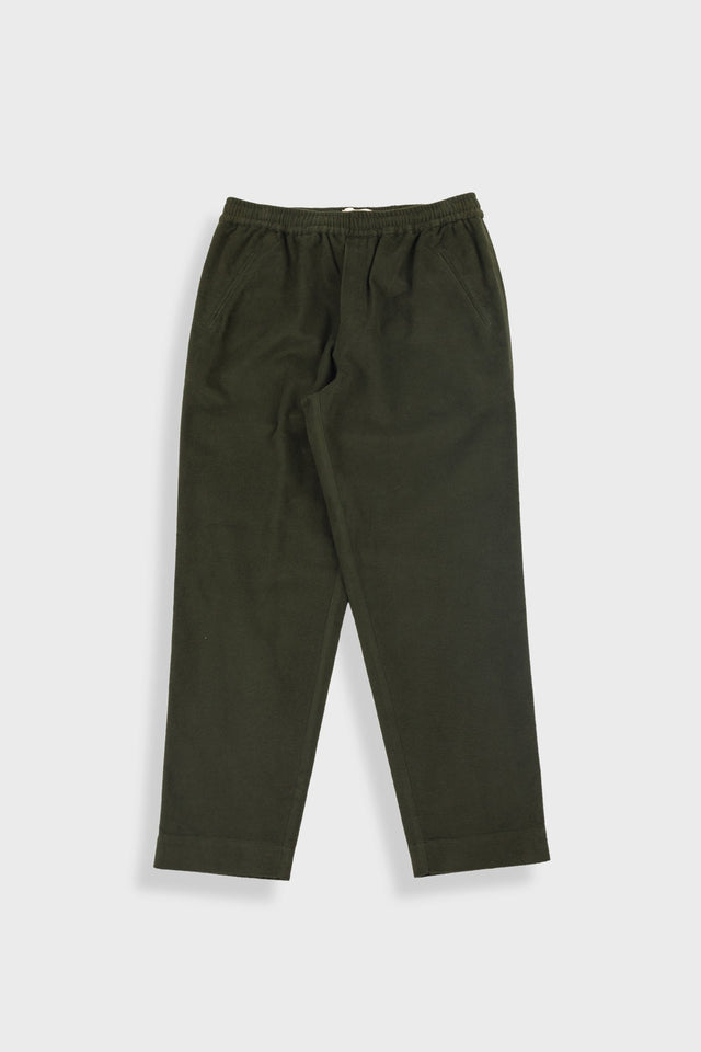 Drawcord Assembly Pant - Dark Olive Moleskin