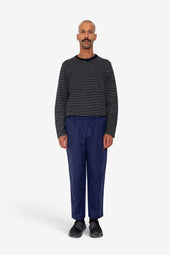 Drawcord Assembly Pant Ink Blue Moleskin