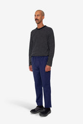 Drawcord Assembly Pant Ink Blue Moleskin