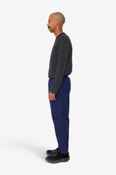 Drawcord Assembly Pant Ink Blue Moleskin