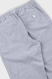 Drawcord Assembly Pant Grey Cotton Linen