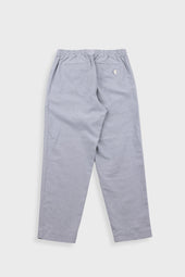 Drawcord Assembly Pant Grey Cotton Linen