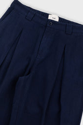 Easy Fit Trouser Deep Herringbone