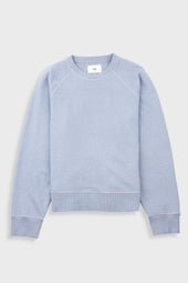Engineered Raglan Sweat - Soft Blue