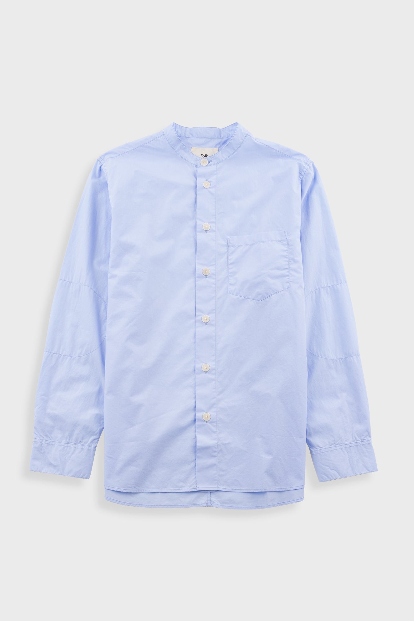 Grandad Collar Shirt Light
