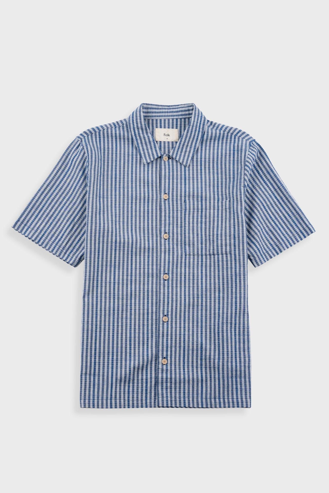 Gabe Shirt Crinkle Mini Check