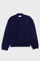 Knitted Jacket - Navy
