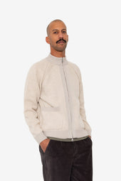 Knitted Zip Thru Bomber