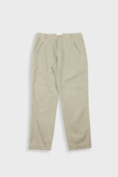 Lean Assembly Pant - Light Olive Brushed Twill
