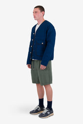 Wide Fit Short Dark Herringbone