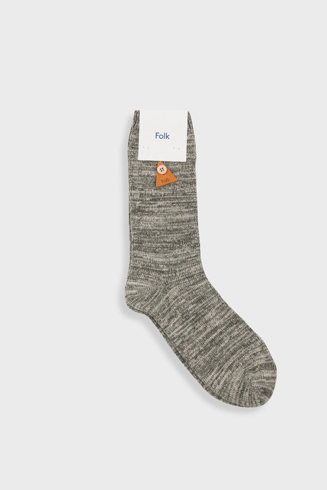 Melange Socks - Sage Mix