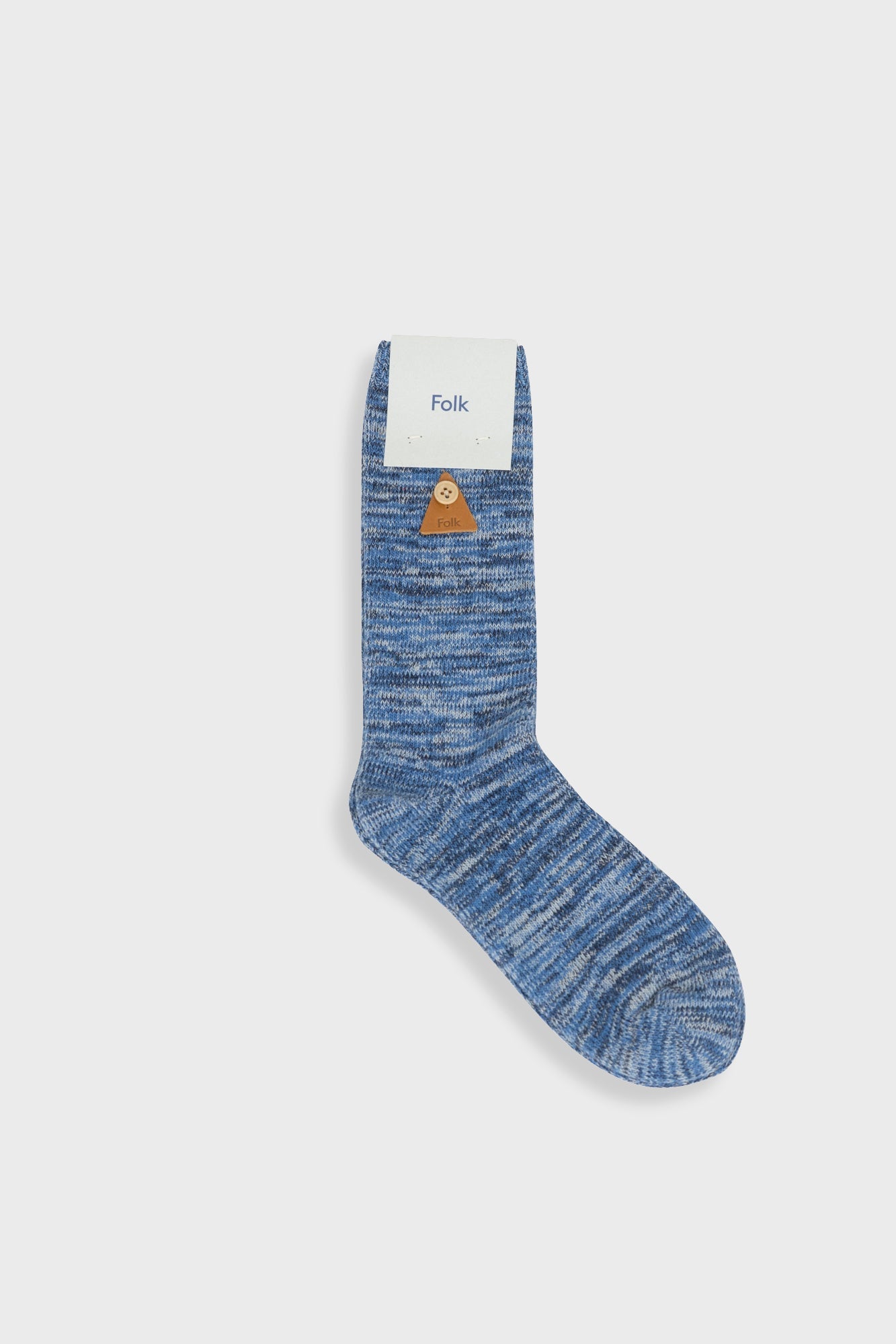 Melange Socks Deep Blue Mix