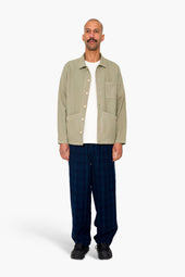 Meyer Shirt Jacket Sage Herringbone