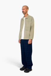 Meyer Shirt Jacket Sage Herringbone