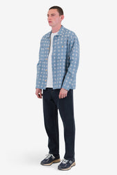 Patch Overshirt Tile Tapestry