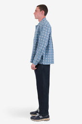 Patch Overshirt Tile Tapestry