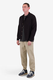 Patch Shirt Soft Open Weave Check