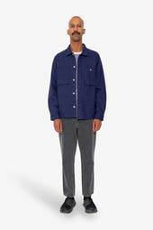 Patch Overshirt Moleskin