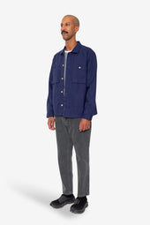 Patch Overshirt Moleskin