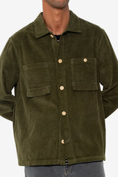 Patch Overshirt Chunky Cord