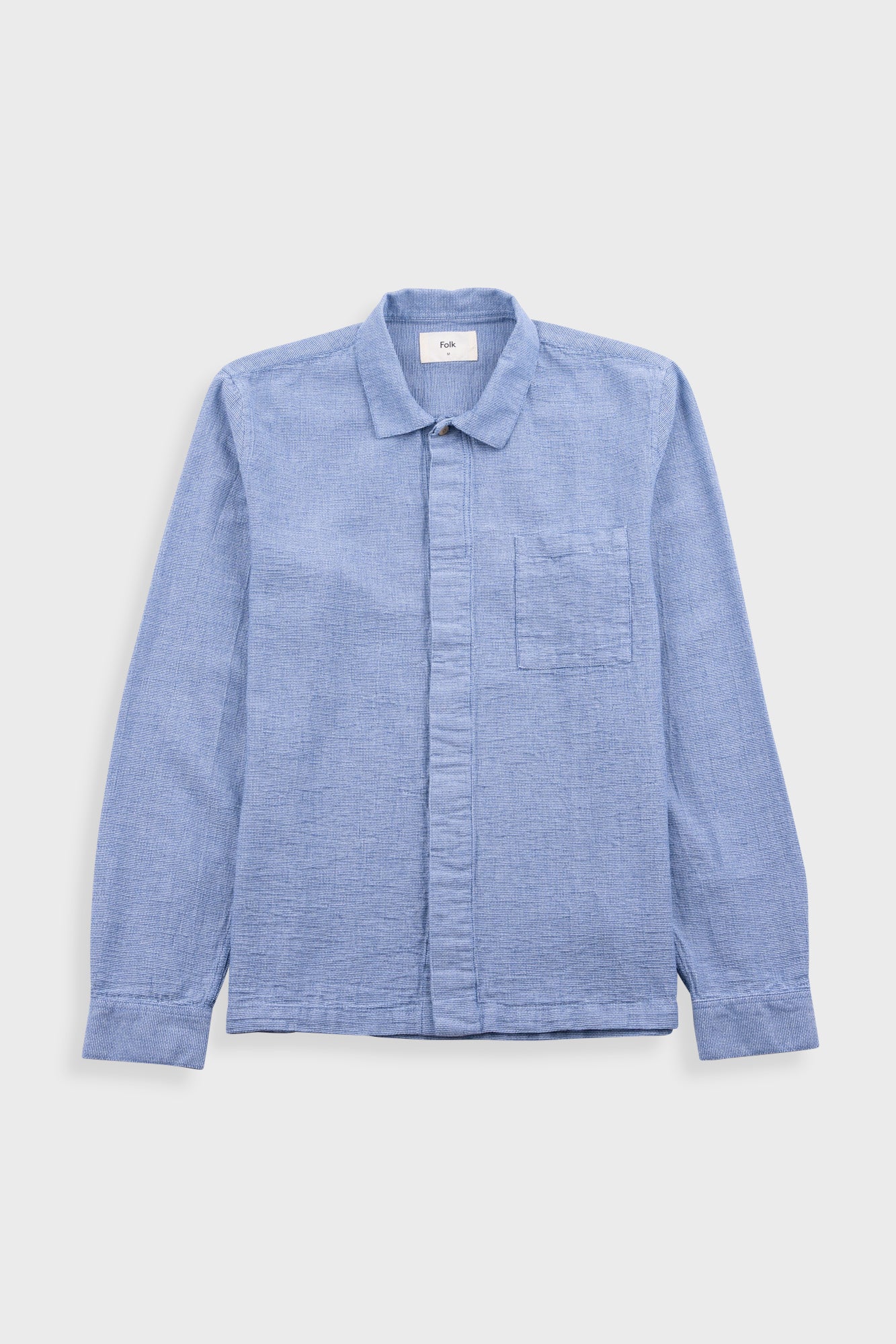Patch Shirt Light Basketweave
