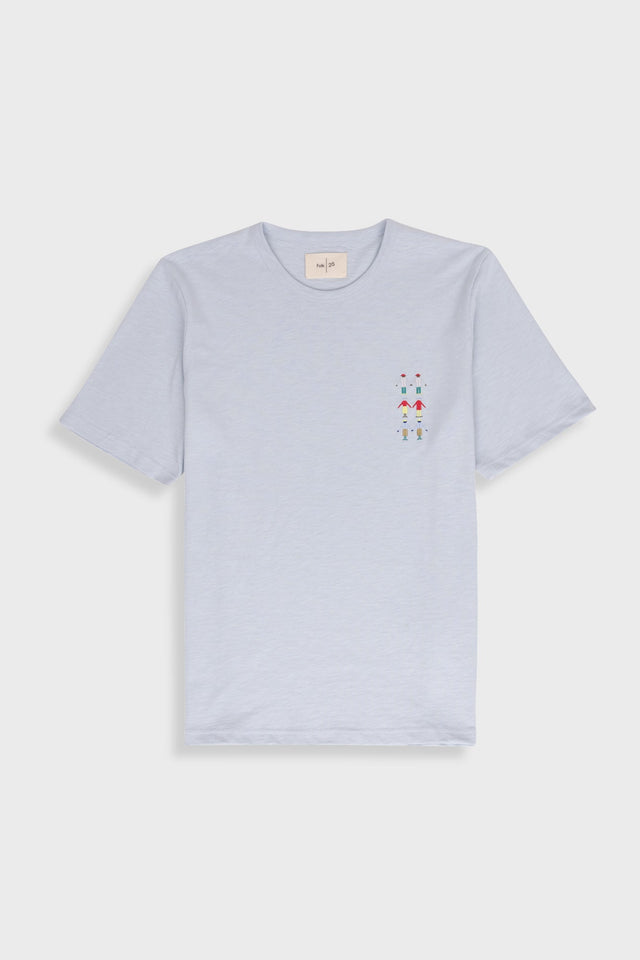 People T-Shirt - Soft Blue