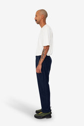 Pintuck Trouser Wool Stripe