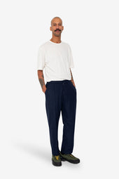 Pintuck Trouser Wool Stripe