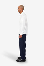 Plain Curve Shirt Off White