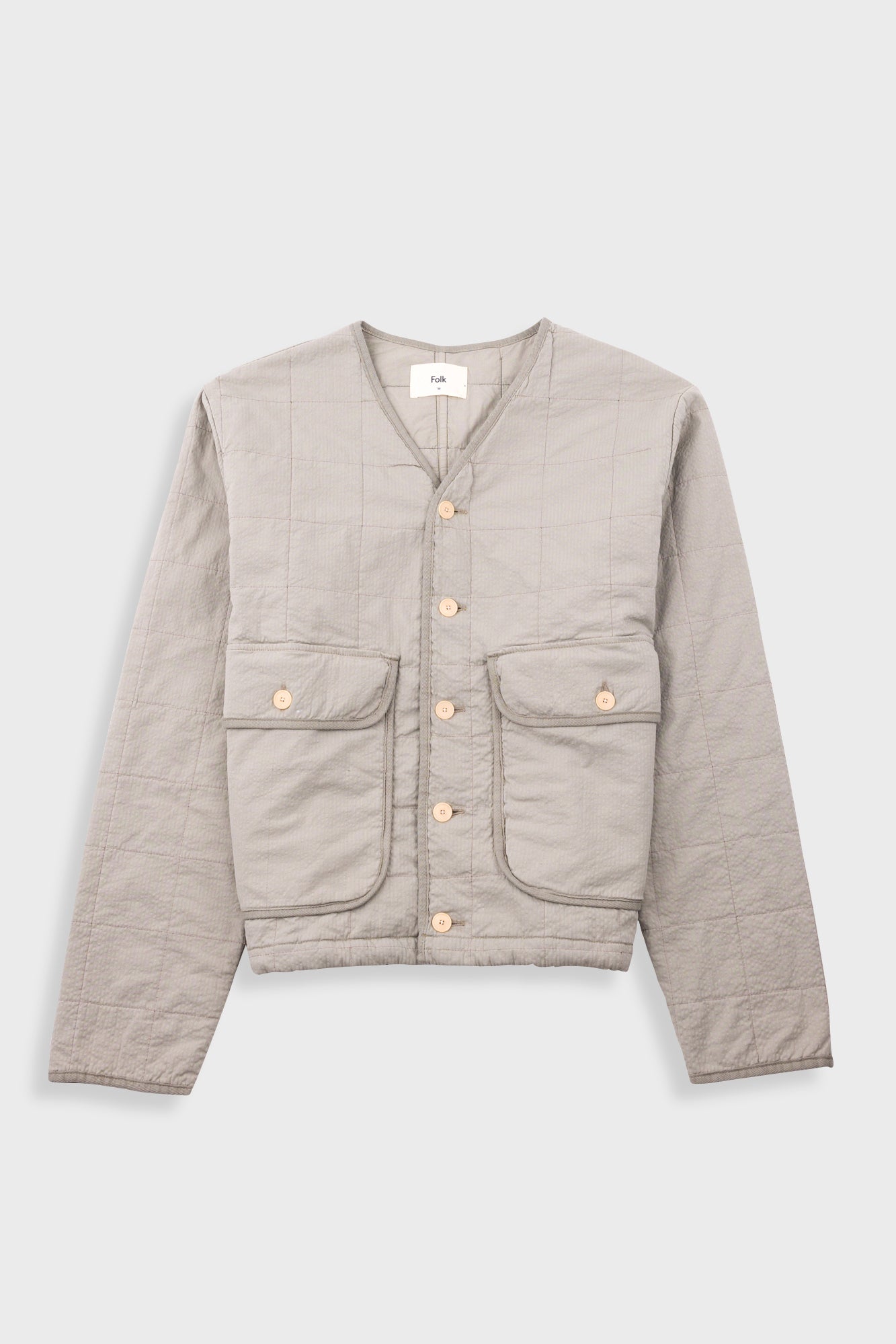 Quilted Liner Jacket Seersucker