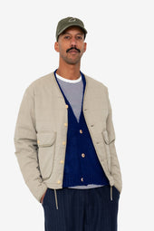 Quilted Liner Jacket Seersucker
