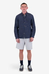Relaxed Fit Shirt Textured Stripe